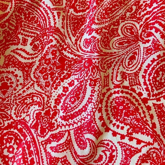 Pretty Paisley skirt / size 16 - Picture 3 of 4